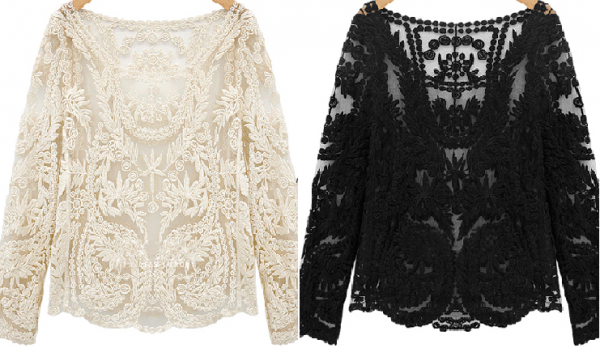 Blusa Renda